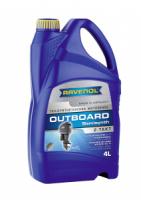 Масло для водной техники RAVENOL Outboardoel 2T teilsynth., 4 л